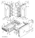 Part Location Diagram of WR01X10947 GE FASTNER PUSH