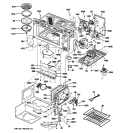 INTERIOR PARTS 1 Diagram and Parts List for PSA2200RBB03  General Electric Microwave
