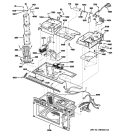 INTERIOR PARTS 2 Diagram and Parts List for PSA2200RBB03  General Electric Microwave