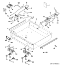 Part Location Diagram of WB24K10083 GE HARNESS BURNER BOX