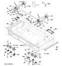 Part Location Diagram of WB28K10657 GE Broil Orifice Spud