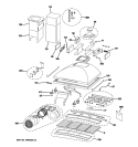 Part Location Diagram of WB26X31758 GE Blower Assembly