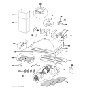 Part Location Diagram of WB26X31755 GE Blower Assembly