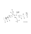 CONTROL PARTS Diagram and Parts List for AEN12APL1  General Electric Air Conditioner
