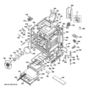 BODY PARTS Diagram and Parts List for CS980SN2SS  Hotpoint Range