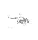 DOOR LOCK Diagram and Parts List for JB645ST1SS  General Electric Range