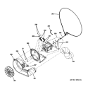 Part Location Diagram of WE12M50 GE IDLER ARM Assembly