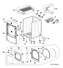Part Location Diagram of WH02X10340 GE PLUG BUTTON SIDE