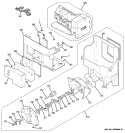 FRESH FOOD SECTION Diagram and Parts List for PGSS5RKZASS  General Electric Refrigerator