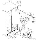 FRESH FOOD SECTION 01 Diagram and Parts List for BSS25JSTPSS  General Electric Refrigerator
