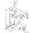 FRESH FOOD SECTION Diagram and Parts List for GSH22JGBBCC  General Electric Refrigerator