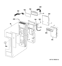 CONTROLLER PARTS Diagram and Parts List for ZSA1202RSS01  General Electric Microwave