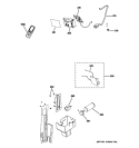 Part Location Diagram of WJ03X10091 GE CLAMP, CABLE