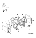 Part Location Diagram of WJ57X10046 GE TUBE, SUCTION