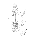 LATCH BOARD PARTS Diagram and Parts List for JE740BK03  General Electric Microwave