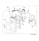 Part Location Diagram of WB07X11315 GE CONTROLLER PANEL WW