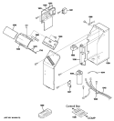 Part Location Diagram of WJ26X10318 GE CONTROL BASE
