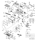 Part Location Diagram of WB56X10907 GE Assembly-CONTROL PANEL