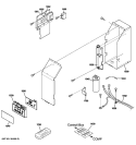 CONTROL PARTS Diagram and Parts List for AJCM10DCDW2  General Electric Air Conditioner