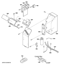 CONTROL PARTS Diagram and Parts List for AJCQ10DCDW2  General Electric Air Conditioner