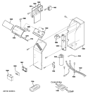 CONTROL PARTS Diagram and Parts List for AJEQ10DCDW2  General Electric Air Conditioner