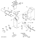 CONTROL PARTS Diagram and Parts List for AJEQ10DCDW1  General Electric Air Conditioner