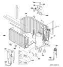 Part Location Diagram of WJ98X10270 GE COMPRESSOR