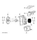 BASE PAN PARTS Diagram and Parts List for AEL12APL1  General Electric Air Conditioner