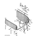 UNIT PARTS Diagram and Parts List for AZ32H15E4BM2  General Electric Air Conditioner