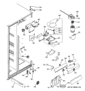 FRESH FOOD SECTION Diagram and Parts List for GSHF6LGBCHBB  General Electric Refrigerator
