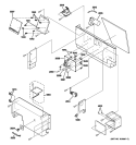 Part Location Diagram of WP29X10043 GE MAIN CONTROL BOARD