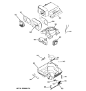 CUSTOM COOL Diagram and Parts List for GSS25LSWJSS  General Electric Refrigerator