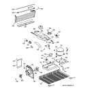 UNIT PARTS Diagram and Parts List for GTS17JBWHRWW  General Electric Refrigerator