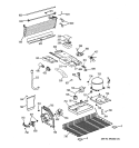 UNIT PARTS Diagram and Parts List for HTH18GCT2RWW  Hotpoint Refrigerator