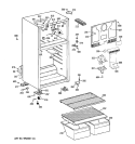 Part Location Diagram of WR13X10897 GE Hinge Bottom