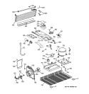 UNIT PARTS Diagram and Parts List for GTH18ABC2RWW  General Electric Refrigerator