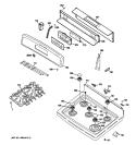 Part Location Diagram of WB36K10956 GE TRIM CONTROL