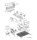 UNIT PARTS Diagram and Parts List for HTS17BCBHLWW  Hotpoint Refrigerator