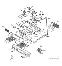 Part Location Diagram of 31-21502 GE CONVERSION STEPS SHEET