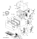Part Location Diagram of WB56X10976 GE CASE, OUTER