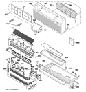 Part Location Diagram of WP56X10004 GE Wire Netting