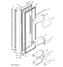 FRESH FOOD DOOR Diagram and Parts List for GCE23LGYCFLV  General Electric Refrigerator