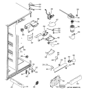 FRESH FOOD SECTION Diagram and Parts List for GCE23LGYCFSS  General Electric Refrigerator