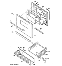 Part Location Diagram of WB39K10039 GE PANEL DRAWER