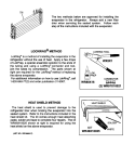 EVAPORATOR INSTRUCTIONS Diagram and Parts List for GTH20JBBARSS  General Electric Refrigerator