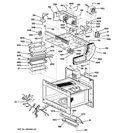 INTERIOR PARTS 2 Diagram and Parts List for ZSC1001KSS02  General Electric Microwave