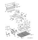 UNIT PARTS Diagram and Parts List for GTH17JBB4RBB  General Electric Refrigerator