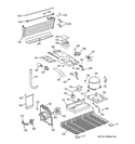 UNIT PARTS Diagram and Parts List for GTH18CBB4RBB  General Electric Refrigerator