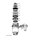 Part Location Diagram of WC14X20160 GE Drain Elbow Kit