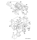 CONTROL PARTS Diagram and Parts List for AZ41E09EABW4  General Electric Air Conditioner